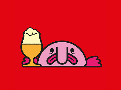 Blobfish Beer Festival – Branding, Concept beer festival blobfish branding branding concept branding design craft beer graphic design illustration poster poster design retro typography