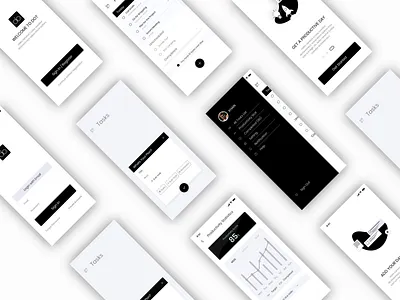 To Do Task Management Mobile App app automation clean design iphone minimal phone prototype simple sketch sketchapp task task management task management app ui uidesign uiux ux uxdesigns