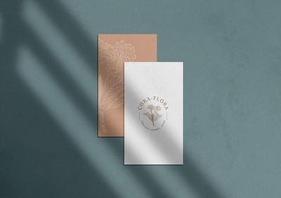 Cora Flora | Logo Design brand design brand identity branding branding design graphic design illustration logo logo concept logo design logotype minimalist design stationery