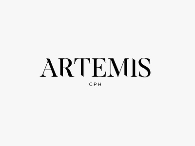 Logo Design for Artemis black and white branding design graphicdesign logo logodesign logotype minimal premium typeface typogaphy