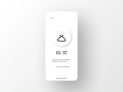 Daily UI 014 - Countdown Timer app countdown dailyui design mobile neumorphism