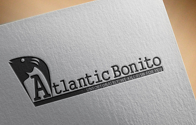 Atlantic Bonito | Logo for a fish market | Back to 2013 branding clean clean design icon illustration logo logo design logodesign logos logoset logosketch logotype typography vector