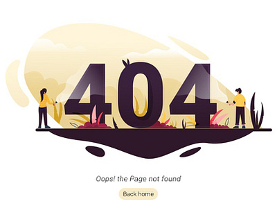 404 Page 404 adobe illustrator adobe xd error illustration ui ux vector webdesign