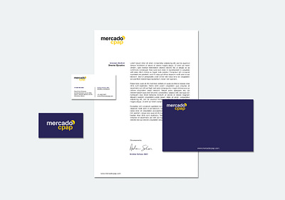 MercadoCPAP - Logo Redesign brand brand direction branding branding and identity business strategy letterhead letterhead design logo rebranding redesign visual identity