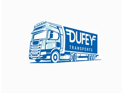 Dufey Transport adobe ilustrator design design graphic graphic design illustration illustrator logo