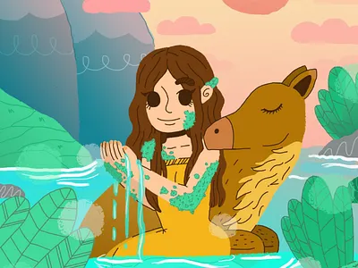 Natural Friends🍃💖 digitalillustration illustration illustrator