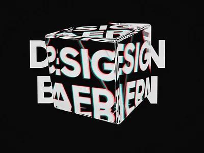 brain design 34d 36daysoftype 3d 3d art blue box brain brainchild brains brainstorm brand design brand identity branding design bread c4d dark design home rgba typography