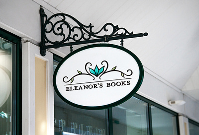 Eleanor's Books Branding branding logo logo design vector