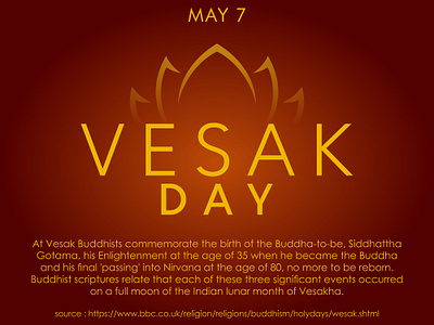 Vesak Day brand design buddha buddhist day design design freelancer graphic design heaven illustration illustration design infographic logo design lotus moon nirvana typographic typography vesak vesak day vesakha