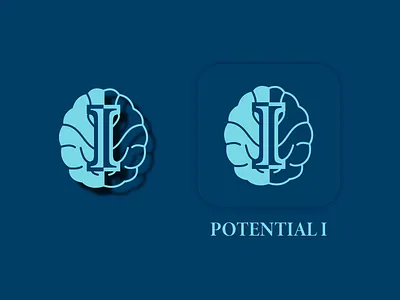 #DailyUI 005 - App Icon brain icon logo