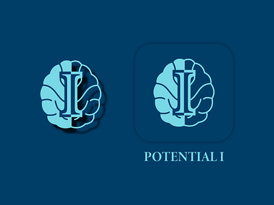 #DailyUI 005 - App Icon brain icon logo