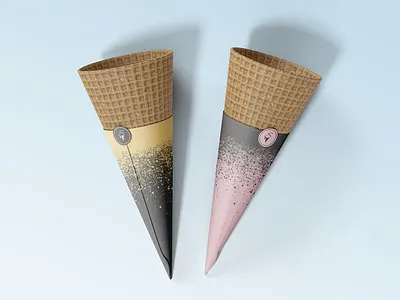 Ice cream branding branding design logo package design vector