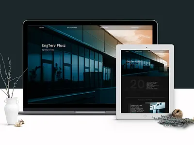 Architecture office - website design dark ui design minimalism sitebuilding webdesign