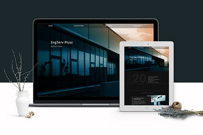 Architecture office - website design dark ui design minimalism sitebuilding webdesign