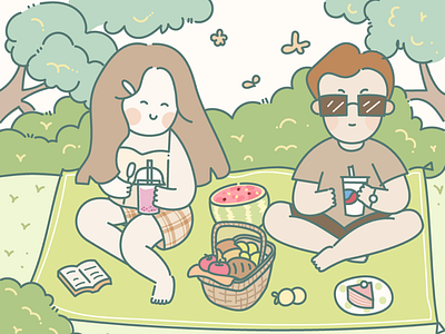 Looking forward to an appointment illustrations