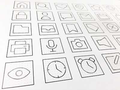 Sketch for user interface icons design icon icon design sketch ui