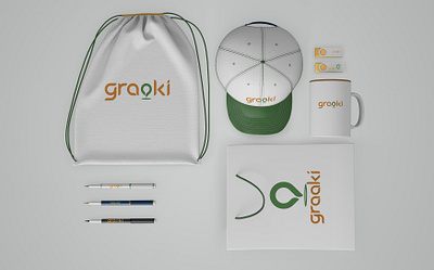 Graaki branding branding graphic graphicdesign illustrator ui vector visual artist