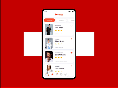 Medical app app app design application clean clinical daily ui doctor doctors health health app healthcare ios medical minimal mobile product design ui ux