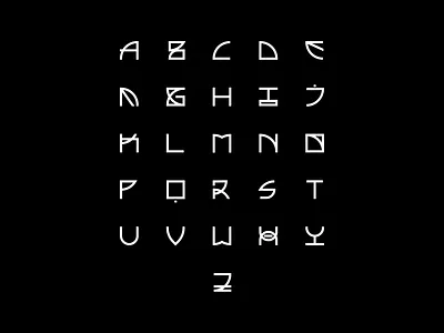 Pietra Typeface alphabet font font design font family pietra stone type type design typedesign typeface