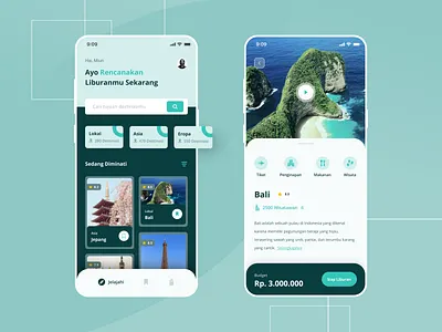 Travel Planning App app booking clean ios mobile planning travel trip ui uiux userinterfacedesign ux vacation