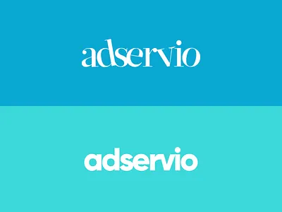 Adservio redesign concept branding concept concept art concept design design flat logo typography vector