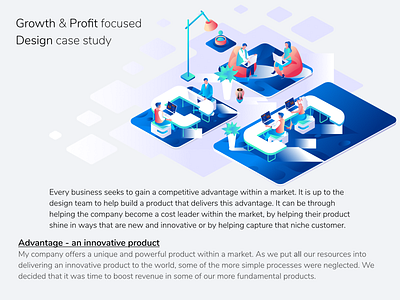 Growth and Profit Focused Design Case Study design figma product product design ui ux ux ui