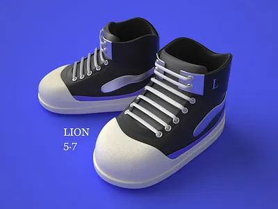 Sport shoe L c4d