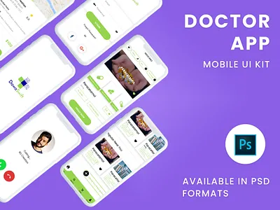 Telemedicine On Demand App UI by Omninos best doctor ui designs best pharmacy app best ui kit telemedicine buy online doctor app buy online doctor script healthcare app on demand doctor app telemedicine app