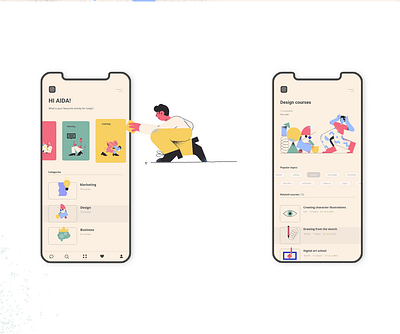 Daily activity app design activity app appdesign daily acitivity design ilustration ui ux