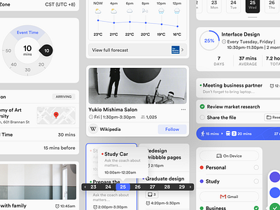 Calendar Concept Application Element alert app application behance calendar calendar app calendar design calendar ui concept design element elements event event app events platform schedule sketch ui weather