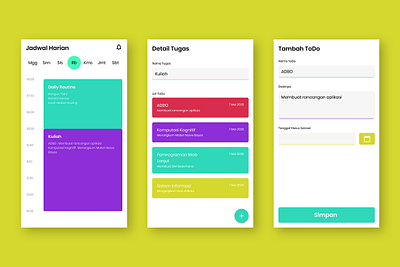 ToDoList App mobile todolist ui
