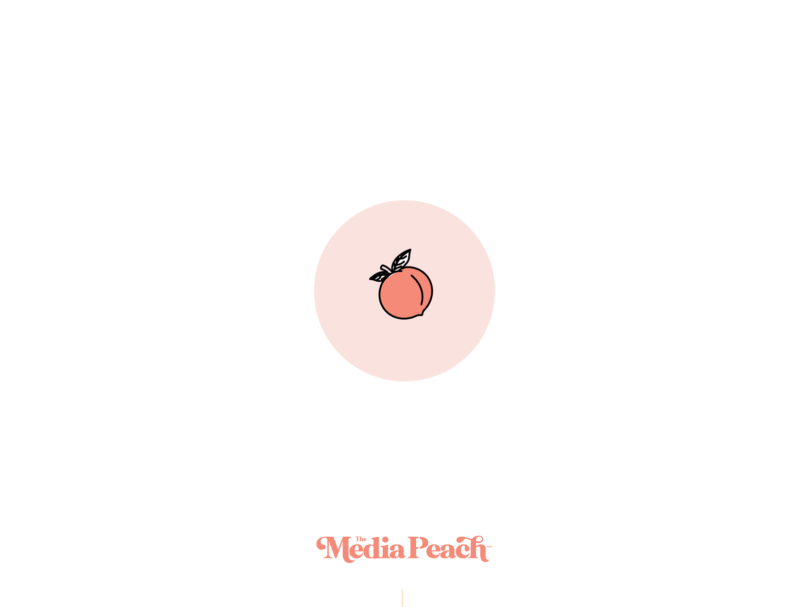 TMP PEACH branding bristol design facebook ads instagram instagram ads logo logo design logo designer logomark logotype logotypedesign media paid social peach social typography working