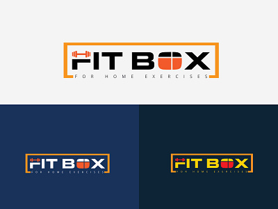 FIT BOX LOGO 3d logo abstract logo brand identity branding and identity branding concept branding design company brand logo company logo grid logo illustration logo logo design logodesign minimalist logo minimalist logo design natural logo trendy logo typhography ui unused