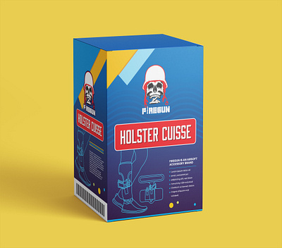 Holster Cusse- Amazon Product Packaging Design brand design brand identity branding custom box design mockup packaging design printdesign product box design product packaging