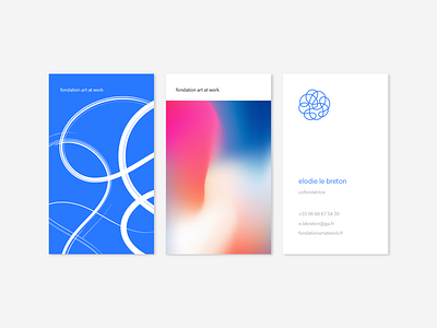 Art at Work Material II abstract art art branding brush brushes business cards design dribbble foundation gradient hand lettering handmade illustration logo logotype motion office pen pen and ink stationery