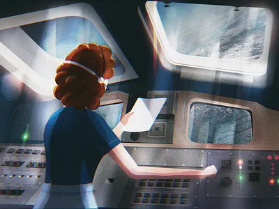 Women in Space - NASA - Apollo 11's 50th anniversary apollo astronaut control room earth galaxy nasa planet rocket space space shuttle woman women women empowerment women in illustration womens day