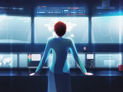 Women in Space - NASA - Apollo 11's 50th anniversary anime control room rocket sci fi shuttle space space craft women women empowerment women in illustration womens womens day