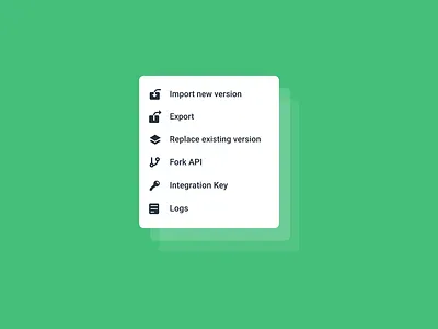Pop Up - More Options api customizable developer experience modal more options popup ui ux
