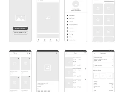 Fashion app android app design android app ui app ui design application design fashion app mobile app mobile ui design shopping app ui ui design