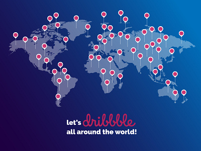 Where are you dribbblin' from? creative design design dribbble illustration