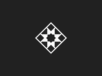 Iberian Star black branding design dribbble geometric geometric art geometry house iberian illustration logo logotype logotypes minimal moorish room space star stars white