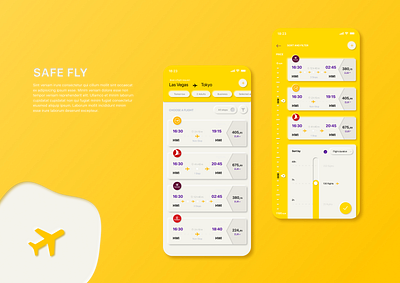 Neuomorphism Design - Flight App app design mobile neuomorphism ui