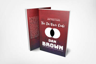 The Da Vinci Code author book cover branding colours design digital illustration graphicdesign illustration rebound