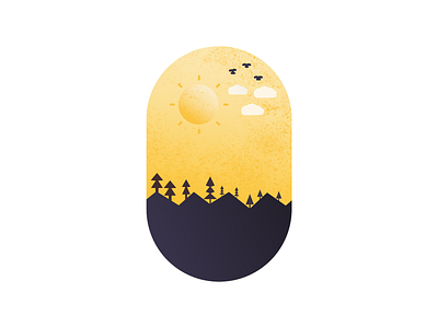 Landscape adobe illustrator cc affinitydesigner design dribbble illustration landscape