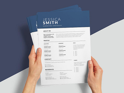 Free Marketing Strategist Resume Template cv template design free cv template free resume free resume template freebie freebies resume resume cv resume design