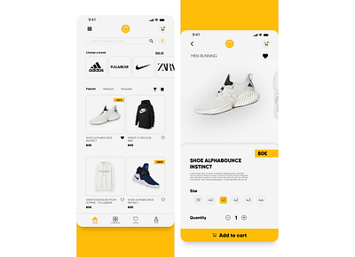 Shopping app concept app clean design fireart interface ios minimal mobile mobileapp shopping shopping app ui ux