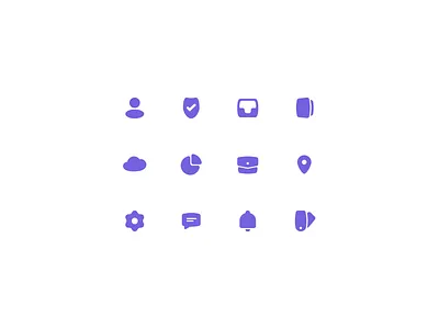 Rounded Iconset design icon iconography icons iconset ui