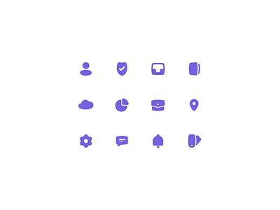 Rounded Iconset design icon iconography icons iconset ui