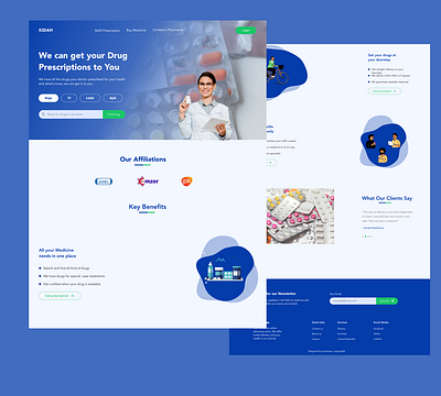 Phamacy page design