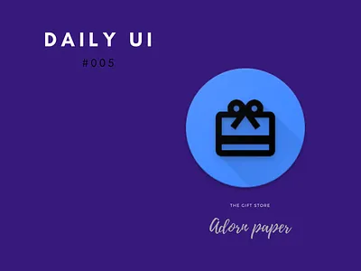 App icon dailyui dailyui005 dailyuichallenge